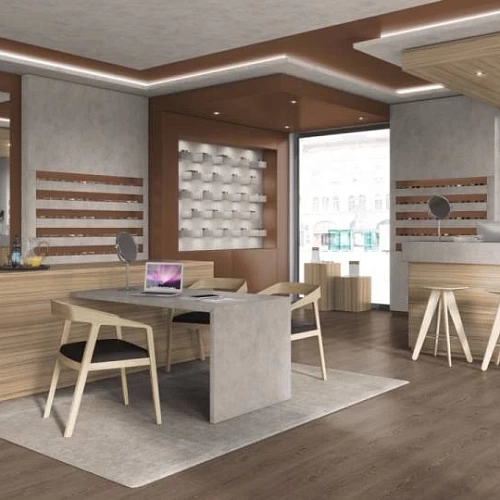 ДУБ УОЛТЕМ КОРИЧНЕВЫЙ ЛАМИНАТ  EGGER  LARGE ламинат для пола